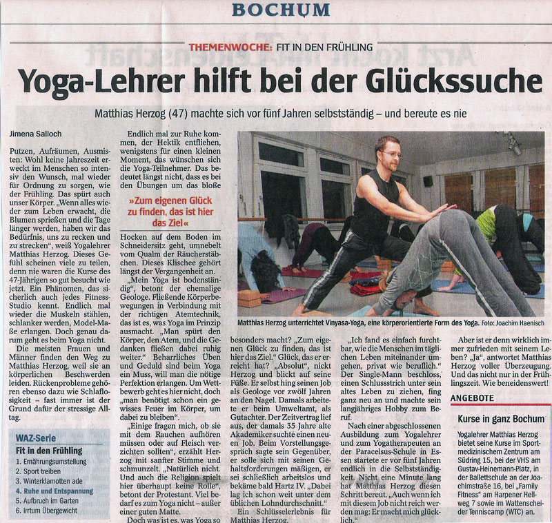 WAZ-Artikel vom 15.03.2012 